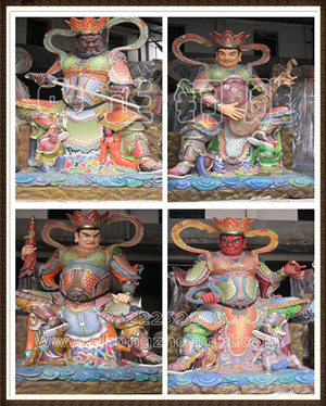 定做四大(dà)天王銅佛像