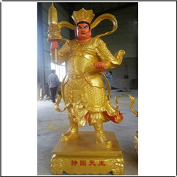 四大(dà)天王銅佛像