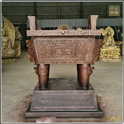 商(shāng)務送禮品銅鼎擺件