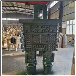 景區銅鼎鑄造加工(gōng)廠