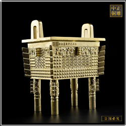 落地式開(kāi)業禮品大(dà)銅鼎擺件