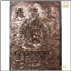 大(dà)型寺廟銅浮雕鑄造