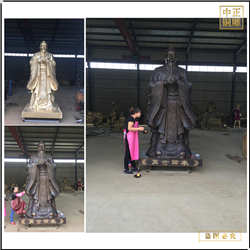 鑄銅孔子肖像校園人物(wù)
