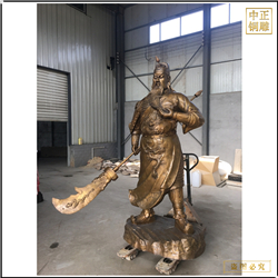 大(dà)型鑄銅關公定制