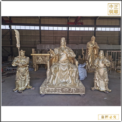 大(dà)型關公銅像