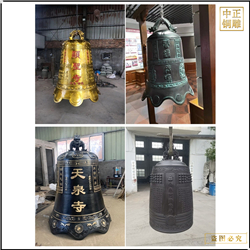 鑄造大(dà)型寺廟銅鍾