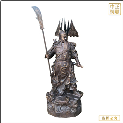 大(dà)型關公銅像