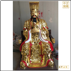 小(xiǎo)型玉皇大(dà)帝擺件鑄造