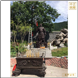立式大(dà)型銅關公