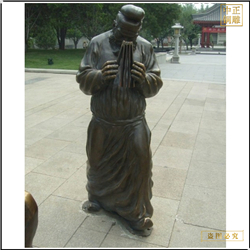 步行街人物(wù)銅雕塑鑄造