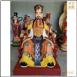 彩繪道教人物(wù)雕塑鑄造廠 