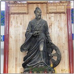 車(chē)神奚仲古代人物(wù)雕塑