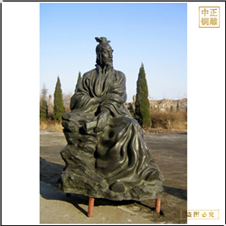 古代人物(wù)銅雕塑鑄造廠