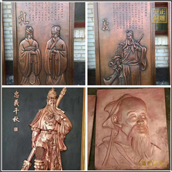 校園文化牆浮雕定制