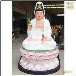 純白(bái)色觀世音菩薩像