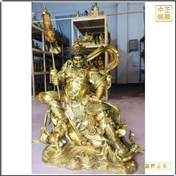 銅雕四大(dà)天王菩薩佛像廠家