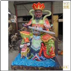 四大(dà)天王銅佛像設計