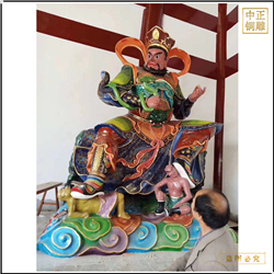 4米四大(dà)天王銅雕制作廠