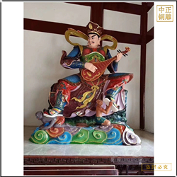 貼金四大(dà)天王銅佛像價格
