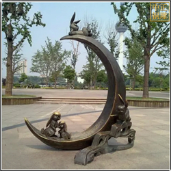 廣場景觀動物(wù)雕塑