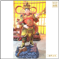 鑄銅四大(dà)天王佛像