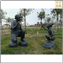 園林人物(wù)景觀雕塑