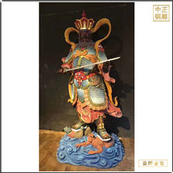 寺廟鑄銅四大(dà)天王佛像