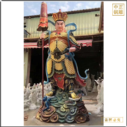 大(dà)型四大(dà)天王銅佛像鑄造