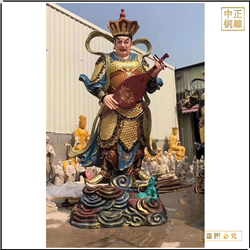 廟宇四大(dà)天王菩薩雕像廠