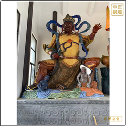 2米鑄銅四大(dà)天王佛像工(gōng)廠