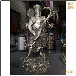 大(dà)号純紫銅四大(dà)天王佛像