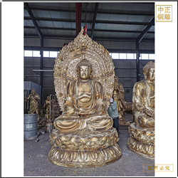 室外(wài)釋迦牟尼雕塑銅像